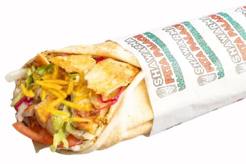 Burrito Style Chicken Wrap