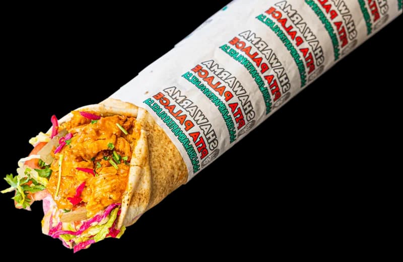 Butter Chicken Wrap